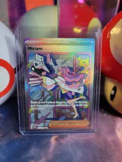 Miriam 251/198 Pokemon TCG S&V Base Set Special Illustration Rare Holo NM - Image 1