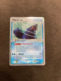 Walrein EX Power Keepers 99/108 Ultra Rare Holo Pokemon TCG English 2007 LP - Image 1