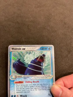Walrein EX Power Keepers 99/108 Ultra Rare Holo Pokemon TCG English 2007 LP - Image 2