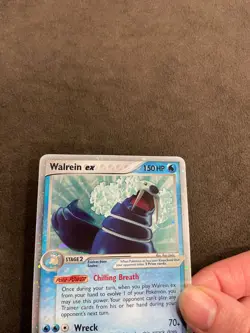 Walrein EX Power Keepers 99/108 Ultra Rare Holo Pokemon TCG English 2007 LP - Image 3