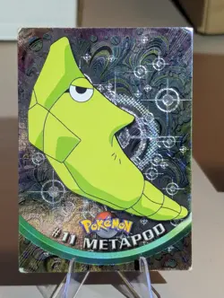 2000 Topps Chrome Pokemon Series 1 #11 Metapod (B) - Image 1