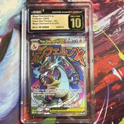 Pokemon Mega Charizard X ex 023 Promo Holo CGC 10 Me: Mega Evolution English - Image 1