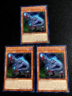 Soul eating Oviraptor (X3) WISU-EN012 Yugioh 1st Edition Rare - Image 1