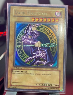 Dark Magician SDY-006 Ultra Rare 1st Edition Starter Deck: Yugi VLP/NM - Image 1