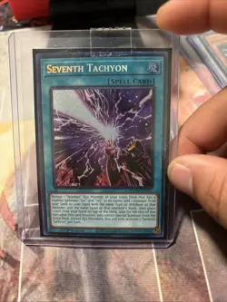 Yu-Gi-Oh! TCG Seventh Tachyon MZTM-EN016 Secret Rare 1st Edition - Image 3