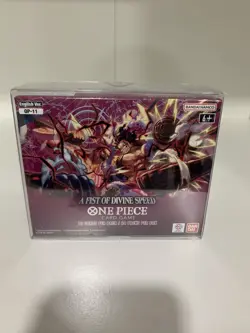 one piece a fist of divine speed booster box English With Case Protector - Image 1