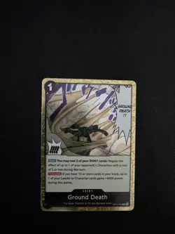 Ground Death OP14-096 The Azure Sea's Seven Foil - Image 1