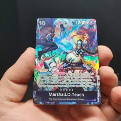 Marshall.D.Teach (English Version 2nd Anniversary Set) OP09-093 One Piece Nm - Image 1