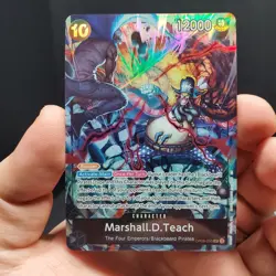 Marshall.D.Teach (English Version 2nd Anniversary Set) OP09-093 One Piece Nm - Image 5