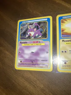 MEOWTH FUNSKOOL POKEMON CARD 2004 INDIA Rare Trading Card US Seller Rattata VTG - Image 4