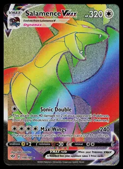 Pokemon Card - Salamence VMAX Darkness Ablaze 194/189 Secret Rare - Image 1