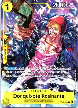 Donquixote Rosinante (Illustration Box Vol.6) One Piece Promotion Cards OP12-108 - Image 1