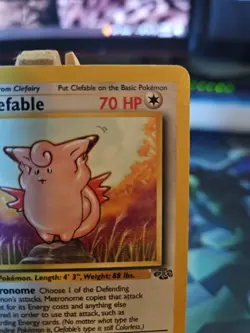 Pokemon TCG Clefable Jungle Card 17/64 Non-Holo Rare Unlimited LP - Image 3