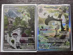 Pokemon Cards Lot (Floragato & Meowscarada Ex - Illustrator Rare & Alt Art) TCG - Image 1