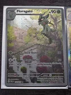 Pokemon Cards Lot (Floragato & Meowscarada Ex - Illustrator Rare & Alt Art) TCG - Image 3