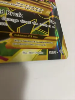 Pokemon JUMBO/Oversized Card Mega M Rayquaza EX Full Art XY 98/98 - Image 4