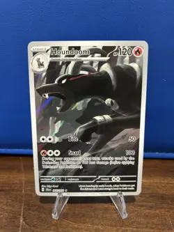 Houndoom Card 66/64 Illustration Rare Shrouded Fable mint condition - Image 1