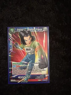 Dragon Ball Super Card Game Android 17, Defending Friends - P-442_PR03 - Zenkai - Image 1