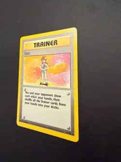Pokemon TCG Trainer Card Lass Base 75/102 Regular Near Mint! - Image 3