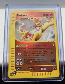 Pokemon Moltres Reverse Holo Card Skyridge 21/144 NM Condition - Image 1