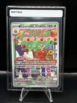 Pokemon TCG Dipplin Scarlet & Violet Twilight Masquerade Holo Card 170/167 IR - Image 1
