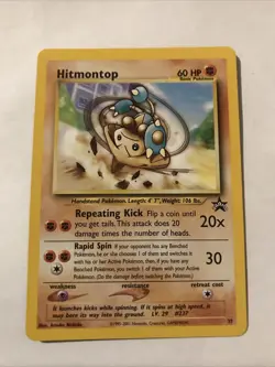 Hitmontop #37 - Black Star Promo - WoTC Pokemon Card - Near Mint (NM) - Image 1