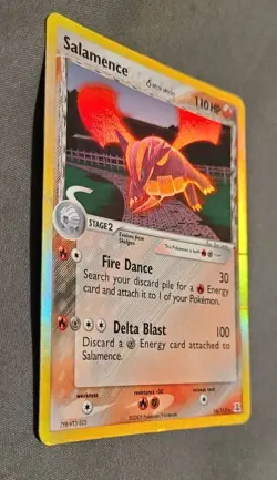 Pokemon TCG Salamence Delta Species Holo Rare 14/113 110HP Stage 2 Card - Image 2