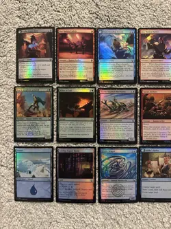 Lot of 18 Foil Holo MTG Avatar The Last Airbender Cards - Image 2