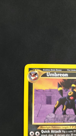 Umbreon 32/75 Neo Discovery Rare Pokemon Card NM - Image 2