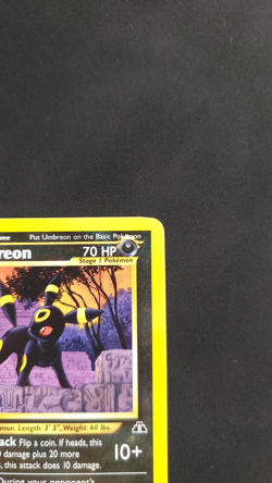 Umbreon 32/75 Neo Discovery Rare Pokemon Card NM - Image 3