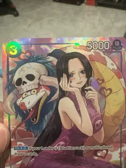 Boa Hancock (Alt Art) OP13-051 R Carrying on His Will - ONE PIECE Card ENGLISH - Image 3