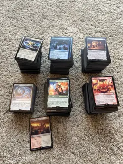 ***FINAL FANTASY BULK LOT 1300+ CARDS***MTG MAGIC COMMONS/UNCOMMONS - Image 1
