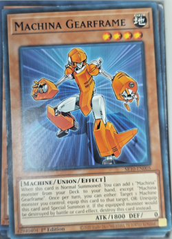 Yugioh SR10-EN005 Machina Gearframe Card Game 1st Ed. TCG CCG - Image 1