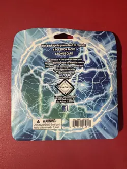 Pokemon TCG Lightning Set 4 Packs + 1 Bonus Card! Brand New/Sealed! ⭐ - Image 2