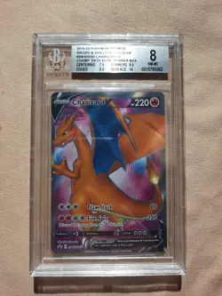 Charizard SWSH050 Sword and Shield Promo Card Beckett 8 - Image 1