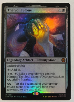Magic the Gathering MTG The Soul Stone Foil Spider-Man SPM 66 NM - Image 1