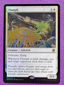 MTG Flumph Adventures in the Forgotten Realms Foil NM - Image 1