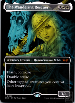 The Wandering Rescuer (Showcase) Duskmourn: House of Horror Regular - Image 1