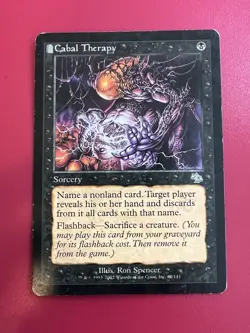 *** Cabal Therapy *** Judgement LP/MP MTG English - Image 1