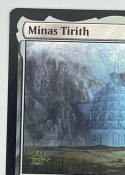 Minas Tirith Prerelease Foil Promo Lord of the Rings LTR #256 LOTR MTG - Image 3