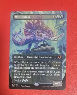 MTG - Wistfulness - Borderless - Lorwyn Eclipsed - Image 1