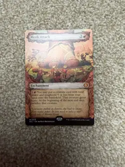 Meek Attack Lorwyn Eclipsed Mythic Rare - Image 1