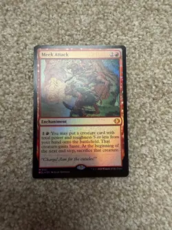 Meek Attack Lorwyn Eclipsed Mythic Rare - Image 2