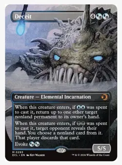 Deceit (Borderless) Lorwyn Eclipsed Regular - Image 1