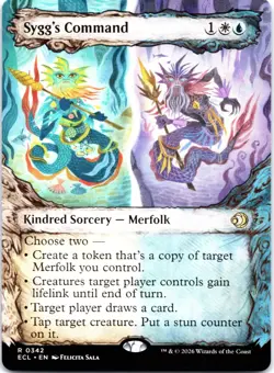 Sygg's Command (Showcase) R Lorwyn Eclipsed 342 NM - Image 1