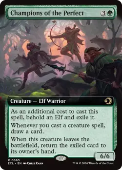 Champions of the Perfect (Extended Art) R Lorwyn Eclipsed 365 NM - Image 1
