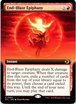 End-Blaze Epiphany (Extended Art) R Lorwyn Eclipsed 364 NM - Image 1