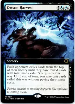 Dream Harvest (Extended Art) R Lorwyn Eclipsed 371 NM - Image 1