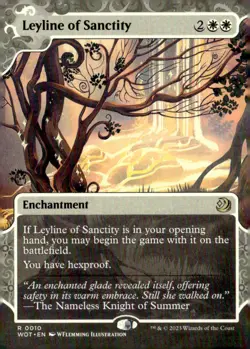 Wilds of Eldraine: Enchanting Tales #10 Leyline of Sanctity - Image 1