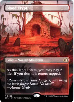 Blood Crypt (Borderless) R Lorwyn Eclipsed 349 NM - Image 2